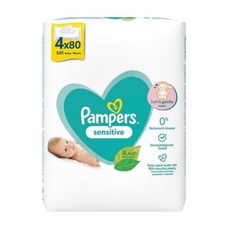 VLAŽ. MAR. 4x80 PAMPERS SENSITIVE