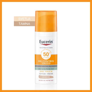 EUCERIN SUN OIL CONTROL MASNU KOŽA F50+ TAMNI 50ML -34693