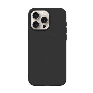 CAPAC PROTECTIE SPATE CELLARA TPU SOFT MAGSAFE PENTRU IPHONE 15 PRO MAX - NEGRU,CL74696