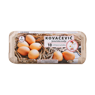 Jaja Svježa S Klasa 10 Kom Kovačević (175032)