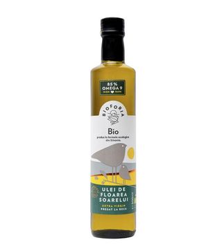 Ulei extra-virgin de floarea soarelui presata la rece ECO, 750ml