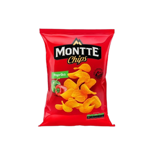 Čips slatka paprika 80 g Montte Chips