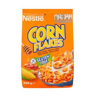 NESTLE Micul dejun miere/nuci CORN FLAKES 450g