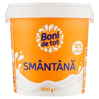 Boni de Tot Smantana 12%, 900 g