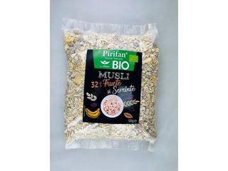 Musli 32% Fructe Si Seminte Bio 500G Pirifan