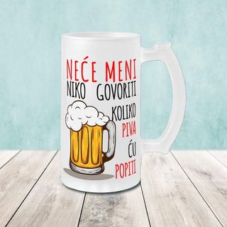 Neće meni niko govoriti koliko ću piva popit