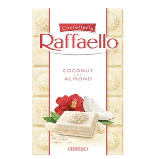 RAFFAELLO Бял шоколад с кокосово-бадемов пълнеж 90 ГР / 38947693