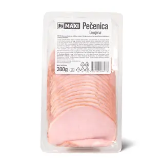 Pečenica dimljena slajs Maxi 300g