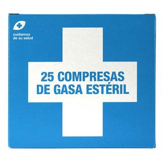 Comprese sterile pliate, Interapothek | 5 buc