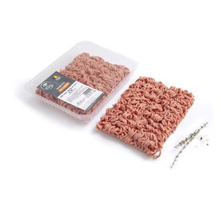 Carne tocata, amestec, Romania, Carrefour La Piata 500g