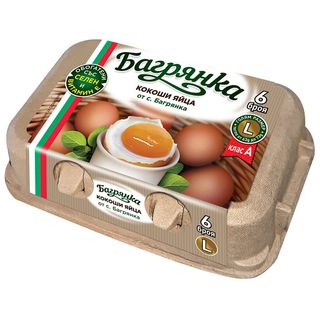 Багрянка Яйца L 6броя