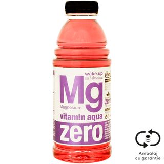 Vitamin Aqua, Apa cu vitamine Mg zero wake up 600ml (ID 42624)