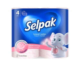 SELPAK Hârtie igienică SPA Talk Powder 4 role, 3 straturi