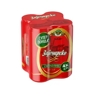 PIVO ZAJECARSKO 4X0.5L CAN HEINEKEN 074138