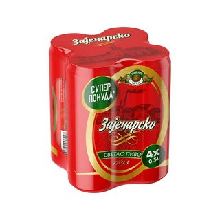 PIVO ZAJECARSKO 4X0.5L CAN HEINEKEN 074138