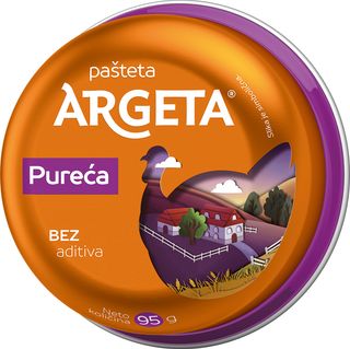 Pasteta Cureca Argeta 95G Atlantic Brands