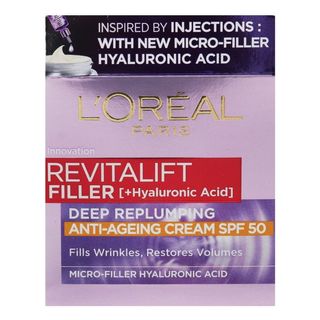LOREAL revitalift filler + hylauronic acid 40+ 50 ML | 3600523982745
