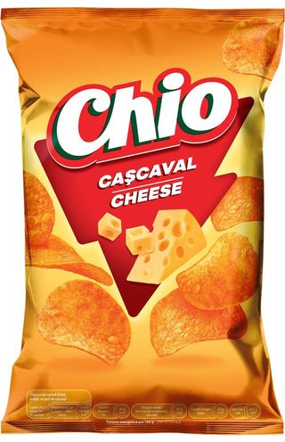 Chipsuri cu cascaval Chio, 125 g