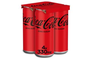SOK COCA-COLA ZERO 4X0,33L 3+1 GRATIS 