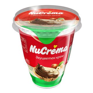 Nucrema двуцветен какаов крем 400 г \ 00026055