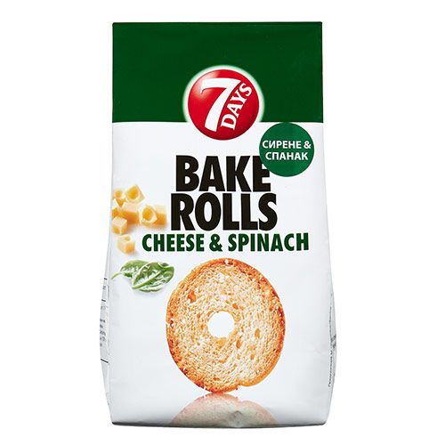 7 DAYS Bake Rolls Спанак и сирене