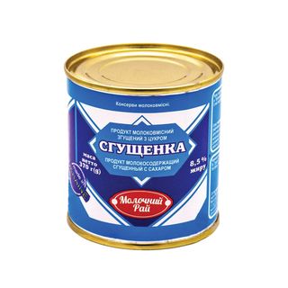 МОЛОЧНЫЙ РАЙ Produs de lapte condensat 8.5% c/m 370g