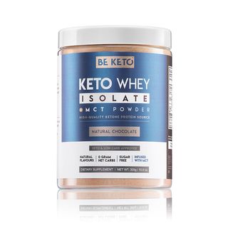Proteina Whey Izolata Keto + MCT – Ciocolata Naturala 300g
