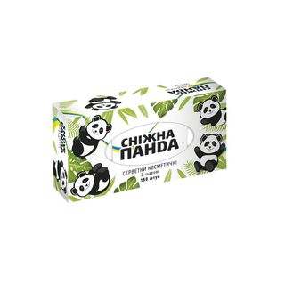 PANDA Servetele cosmetice cutie carton 2str 150buc