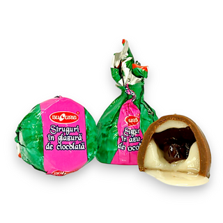 Bomboane struguri în glazură de ciocolată 250g