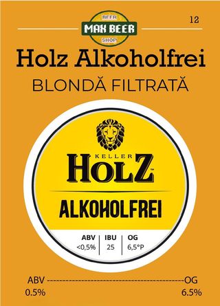 Bere Keller HOLZ Alkoholfrei