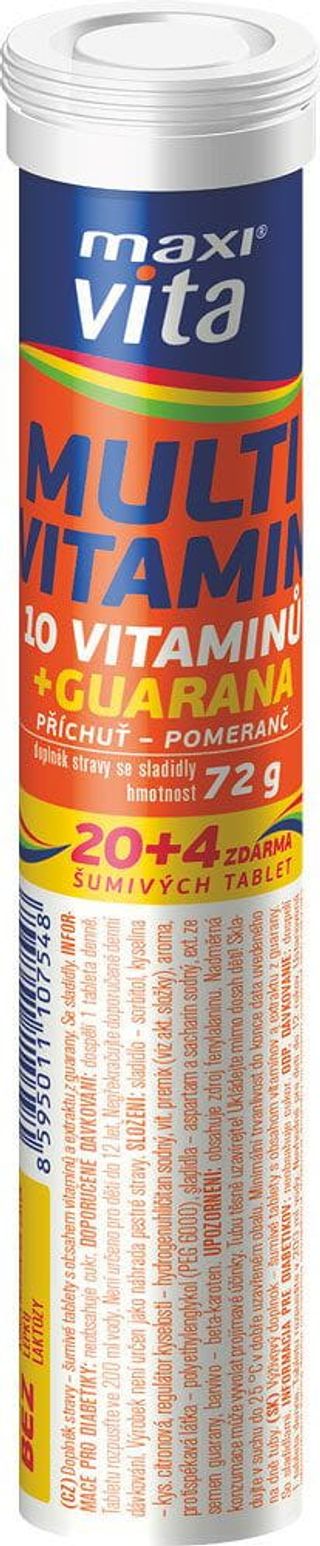 MAXI VITA multivitamin +guarana 24 KOM | 8595011107548