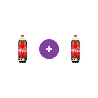 2 x Coca-Cola Bautura carbogazoasa Cola 2.5l