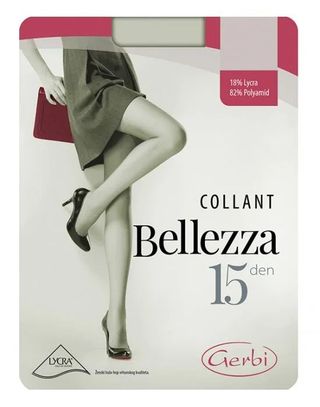 Čarape za žene boja kože 15 den Belezza 5