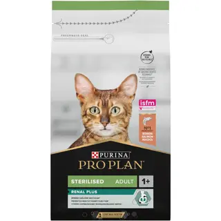 Hrana uscata pentru pisici Pro Plan Sterilised Renal Plus cu somon 1.5 kg