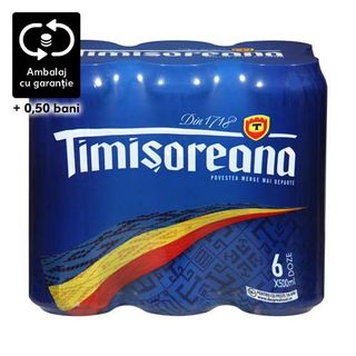 Timisoreana 5% Ep.11,1 6X0,5L Doza Sgr