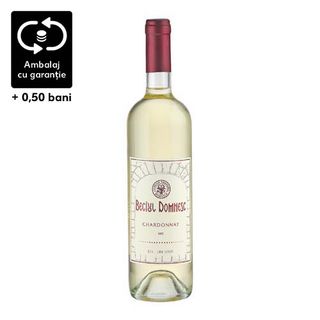Beciul Domnesc Chardonnay Vin Sec Doc 0,75L