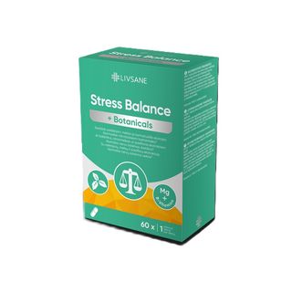 Livsane Stress Balance + Extracte Din Plante X 60 Buc