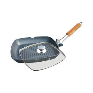 Grunberg Tigaie grill cu capac, cca.28 cm 1 buc