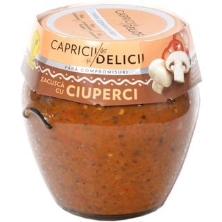 Capricii si Delicii, Zacusca cu ciuperci 550g (ID 49163)