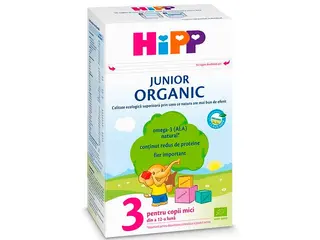 Hipp 2056 Amestec Organic 3 Junior 1 an 500g 2056 Bucata N1