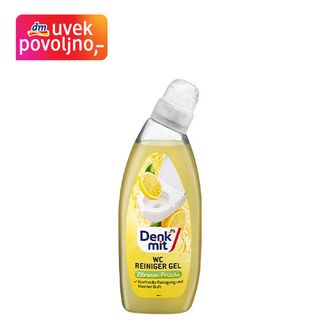 Denkmit gel za čišćenje WC-a - limun, 750 ml