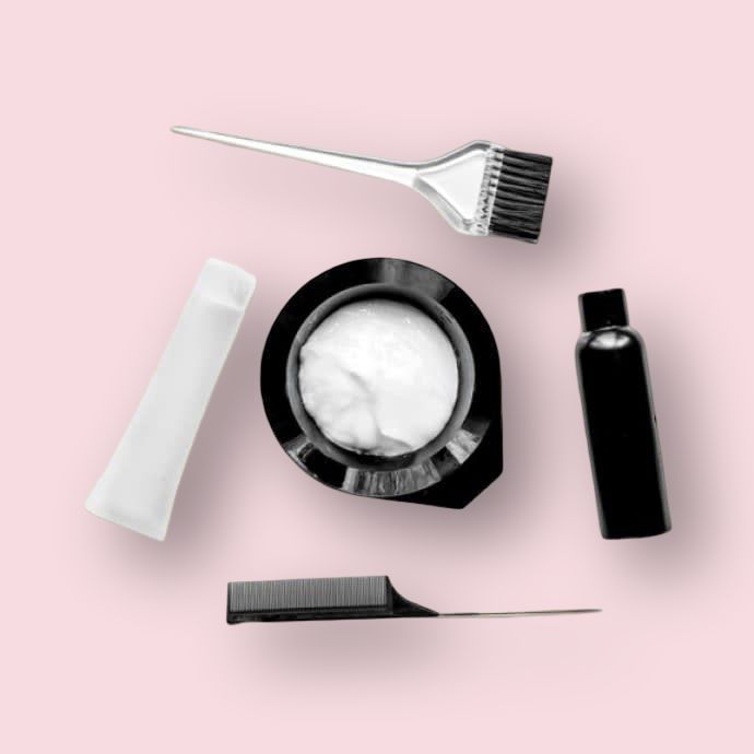 Vopsea de păr și oxidant