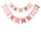 Баннер - Флажки " Happy Birthday " (цена за 13 букв)
