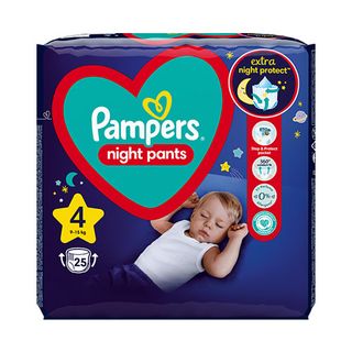 Pampers Night Pants Scutece S4 25 Buc