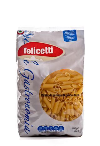 FELICETTI Testenina Mezze Penne Rigate Gastronomia, 1000g
