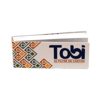 Filtre carton Natura 25×60 mm Tobi (32 foi)