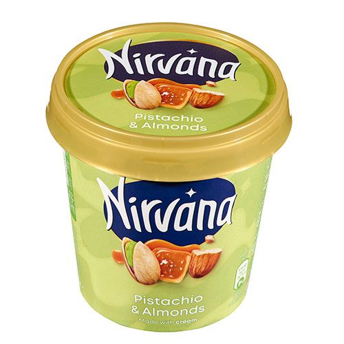 NIRVANA Сладолед Пистачио бадеми /313г