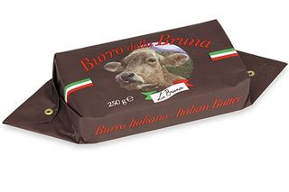Unt din lapte de vaca Bruna Alpina, 250g