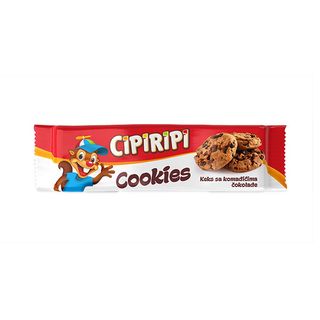 Keks sa komadićima čokolade Cookies Cipiripi 150 g