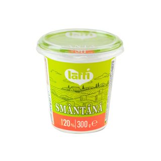 LATTI Smantana  20%,  pahar 300g